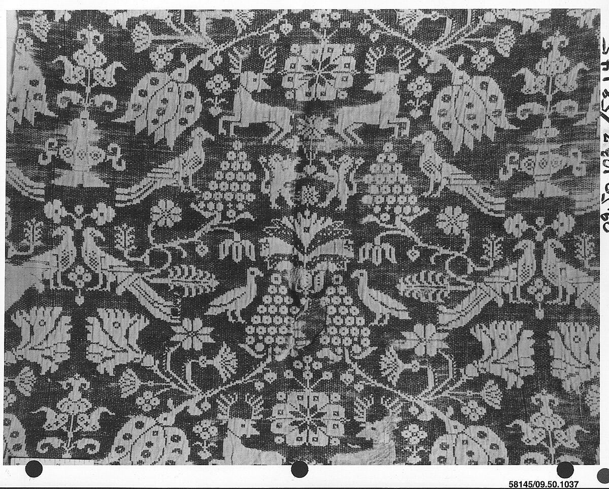 Piece, Wool and linen, German, Schleswig-Holstein 