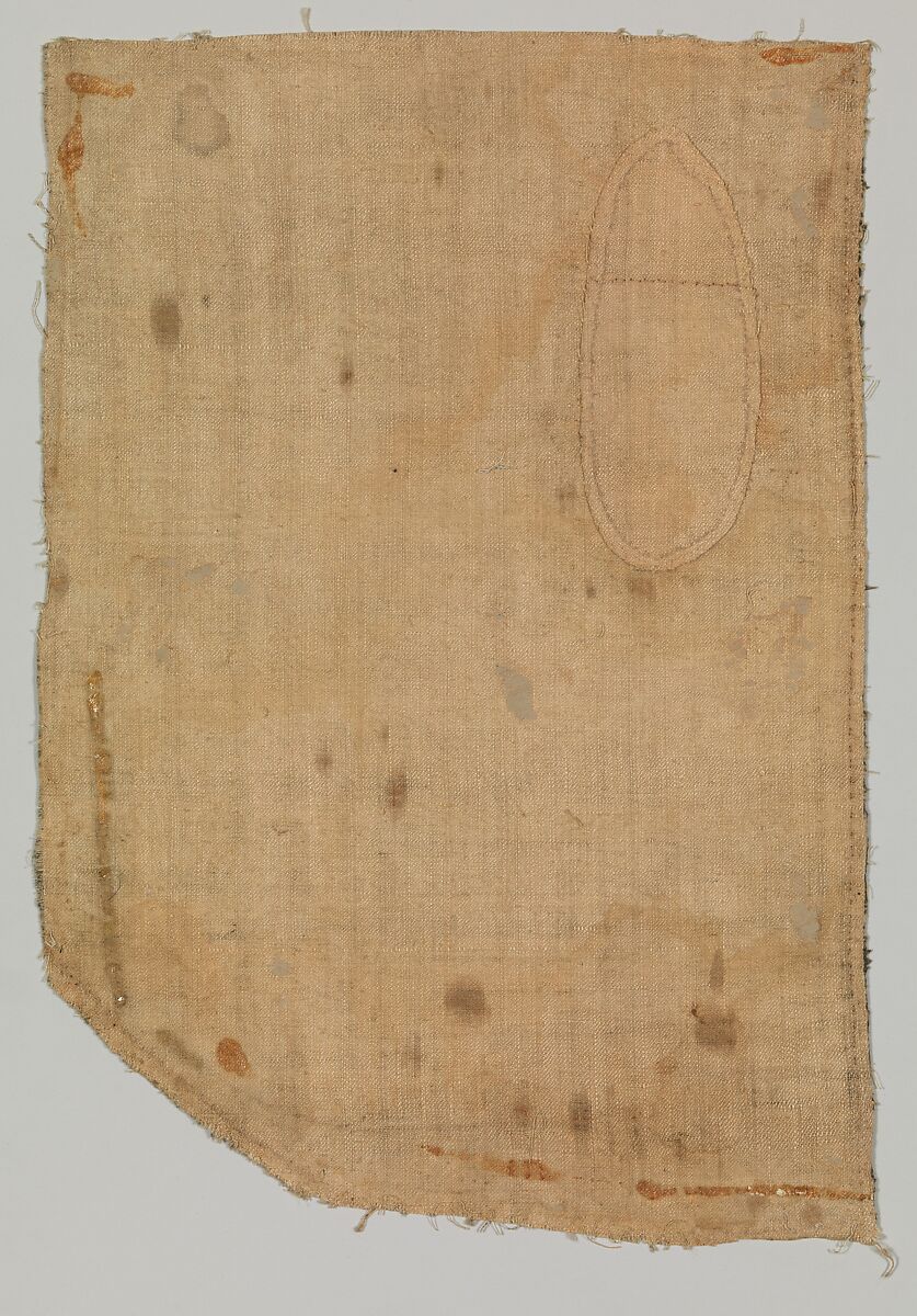 Fragment, Cotton and linen, Spanish