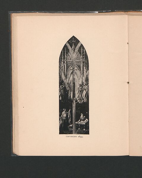 Memorial Windows, printed paper