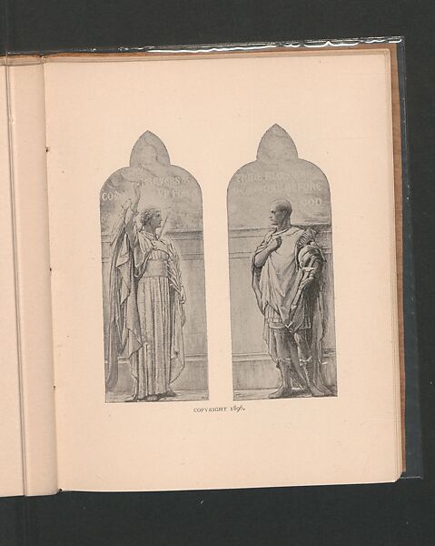 Memorial Windows, printed paper