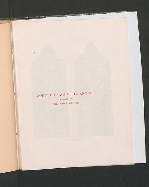 Memorial Windows, printed paper