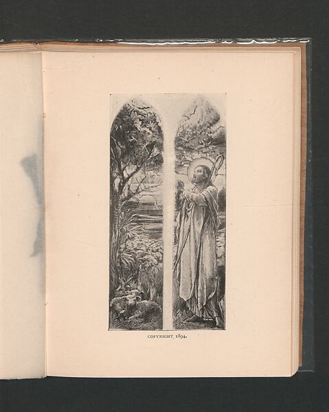 Memorial Windows, printed paper