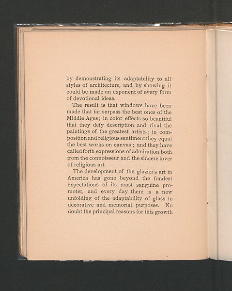 Memorial Windows, printed paper