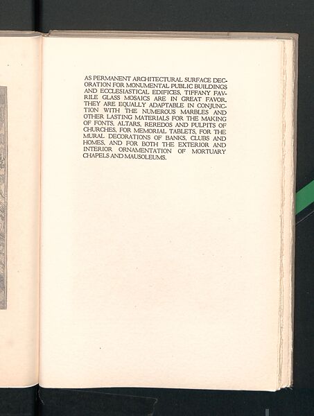 Memorials in Glass and Stone, printed paper