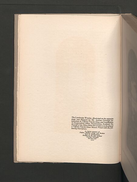 Memorials in Glass and Stone, printed paper