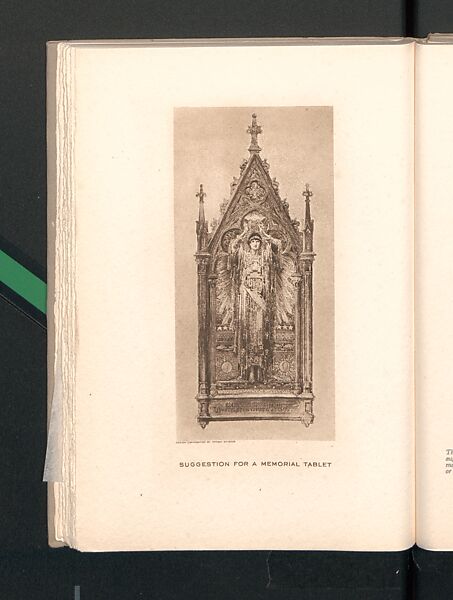 Memorials in Glass and Stone, printed paper