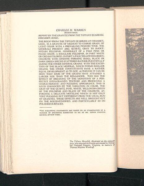 Memorials in Glass and Stone, printed paper