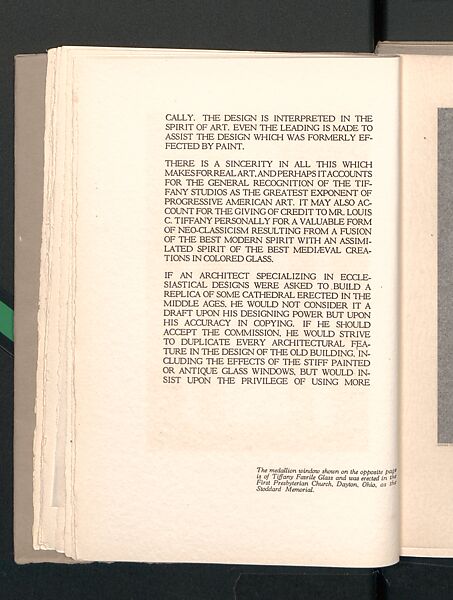 Memorials in Glass and Stone, printed paper