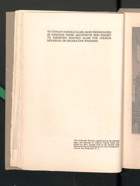 Memorials in Glass and Stone, printed paper