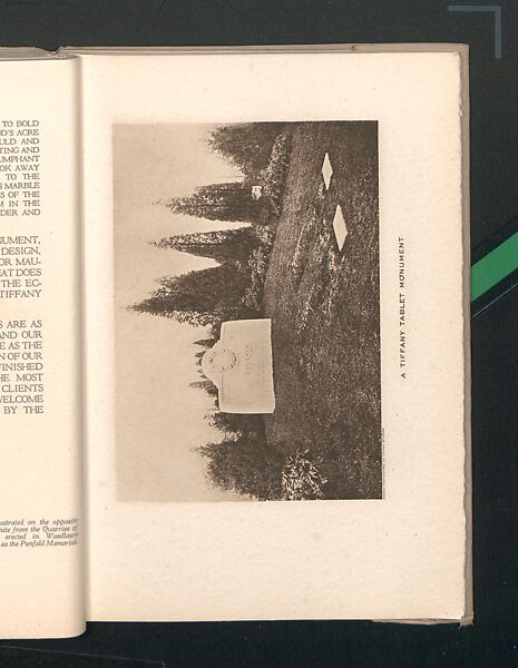 Memorials in Glass and Stone, printed paper