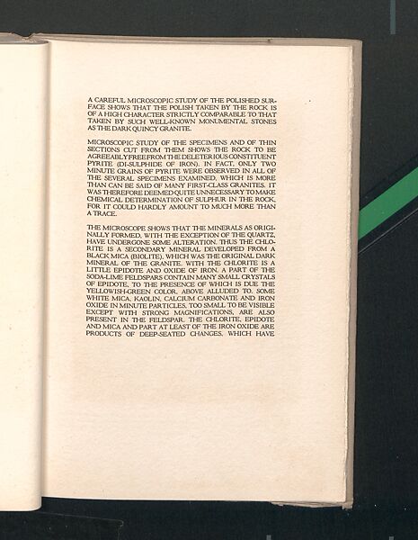 Memorials in Glass and Stone, printed paper