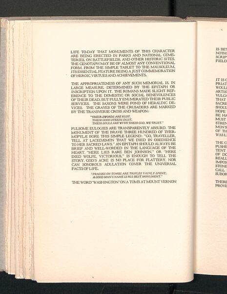 Memorials in Glass and Stone, printed paper