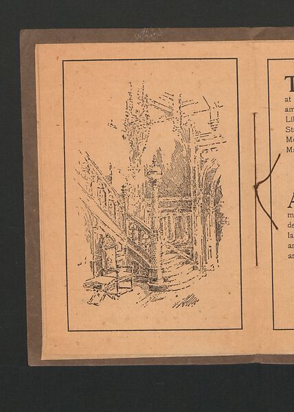 The work of Tiffany Studios, printed paper, American