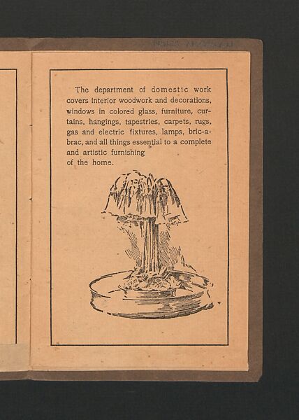 The work of Tiffany Studios, printed paper, American