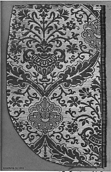 Piece, Silk and linen, Italian