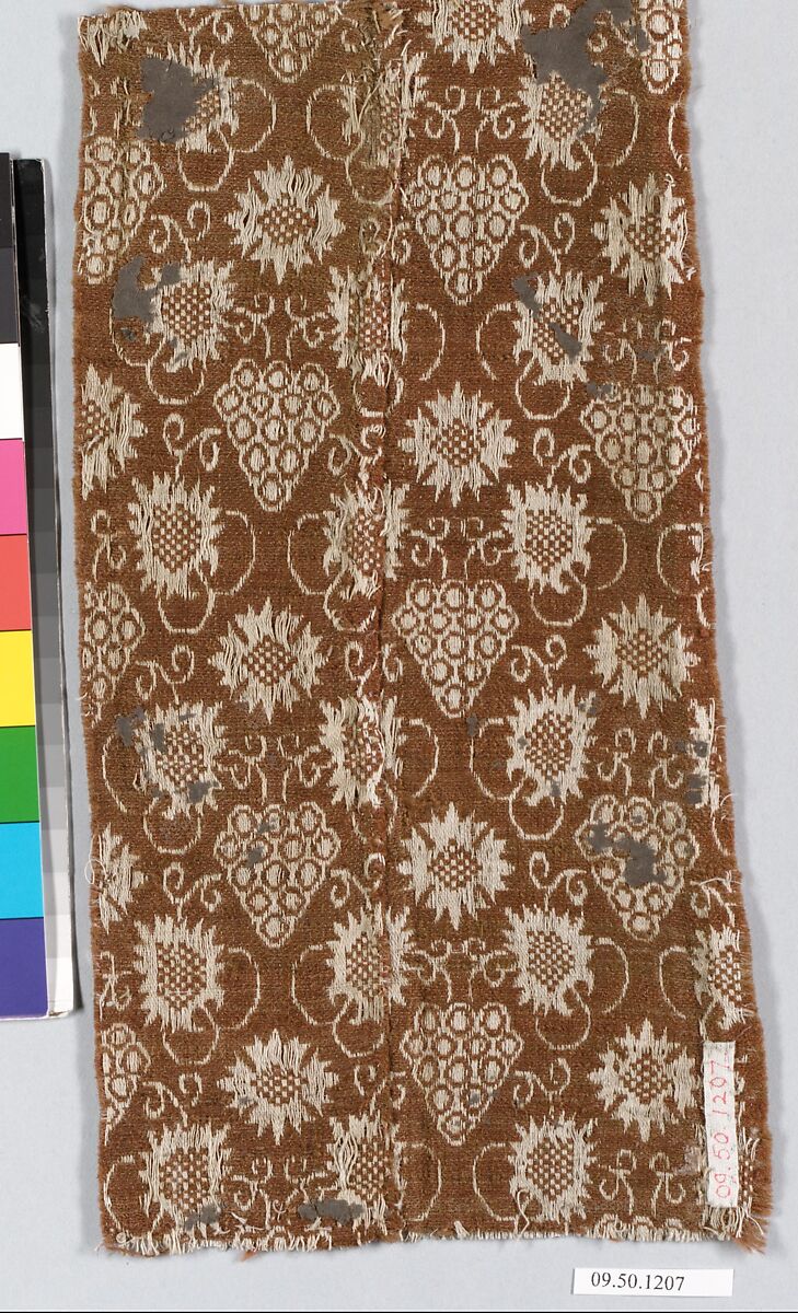 Fragment, Wool and linen, Spanish