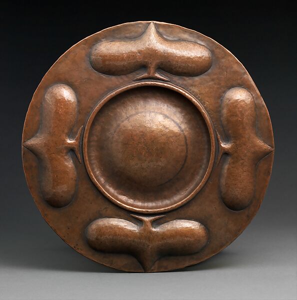 Charger, Onondaga Metal Shops (1905–1906), Copper, American 