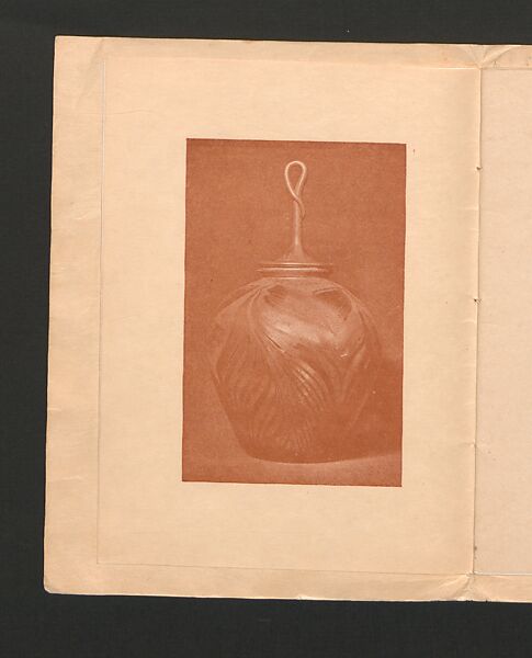 Tiffany Favrile Glass, printed paper, American