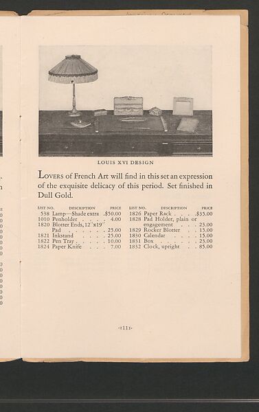 Tiffany Studio Desk Sets