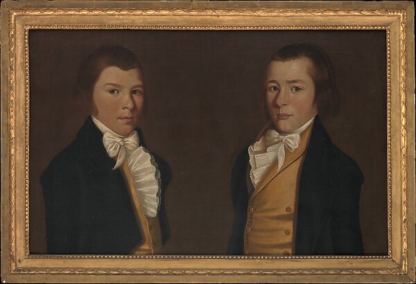 Henry L. Clark and John W. Clark, William Jennys (American, 1774–1859), Oil on canvas, American 