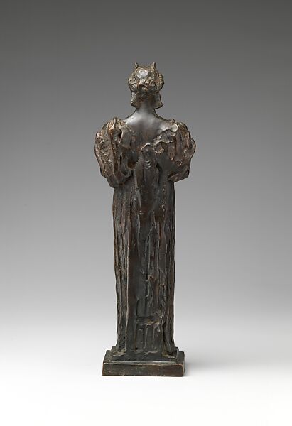 Architecture, Daniel Chester French (American, Exeter, New Hampshire 1850–1931 Stockbridge, Massachusetts), Bronze, American