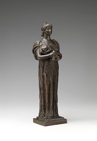 Architecture, Daniel Chester French (American, Exeter, New Hampshire 1850–1931 Stockbridge, Massachusetts), Bronze, American