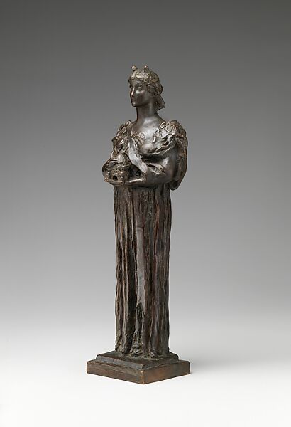 Architecture, Daniel Chester French (American, Exeter, New Hampshire 1850–1931 Stockbridge, Massachusetts), Bronze, American
