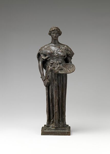 Painting & Sculpture, Daniel Chester French (American, Exeter, New Hampshire 1850–1931 Stockbridge, Massachusetts), Bronze, American 