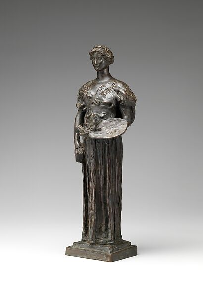 Painting & Sculpture, Daniel Chester French (American, Exeter, New Hampshire 1850–1931 Stockbridge, Massachusetts), Bronze, American