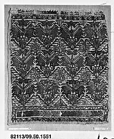 Fragment, Silk on linen, Greek, Macedonia or Epirus