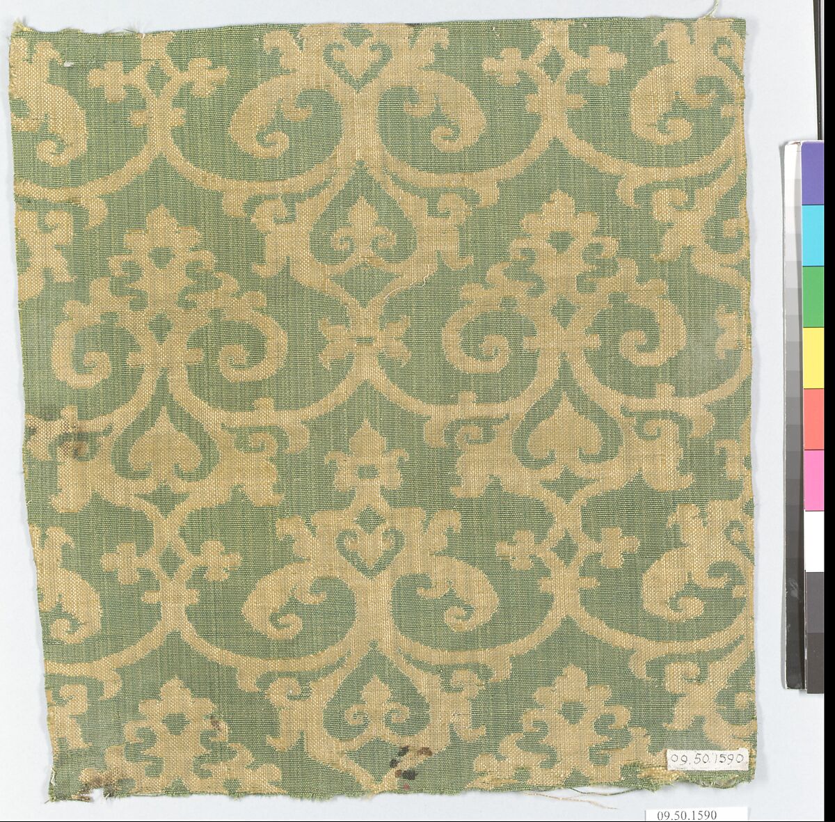 Fragment, Silk, German 