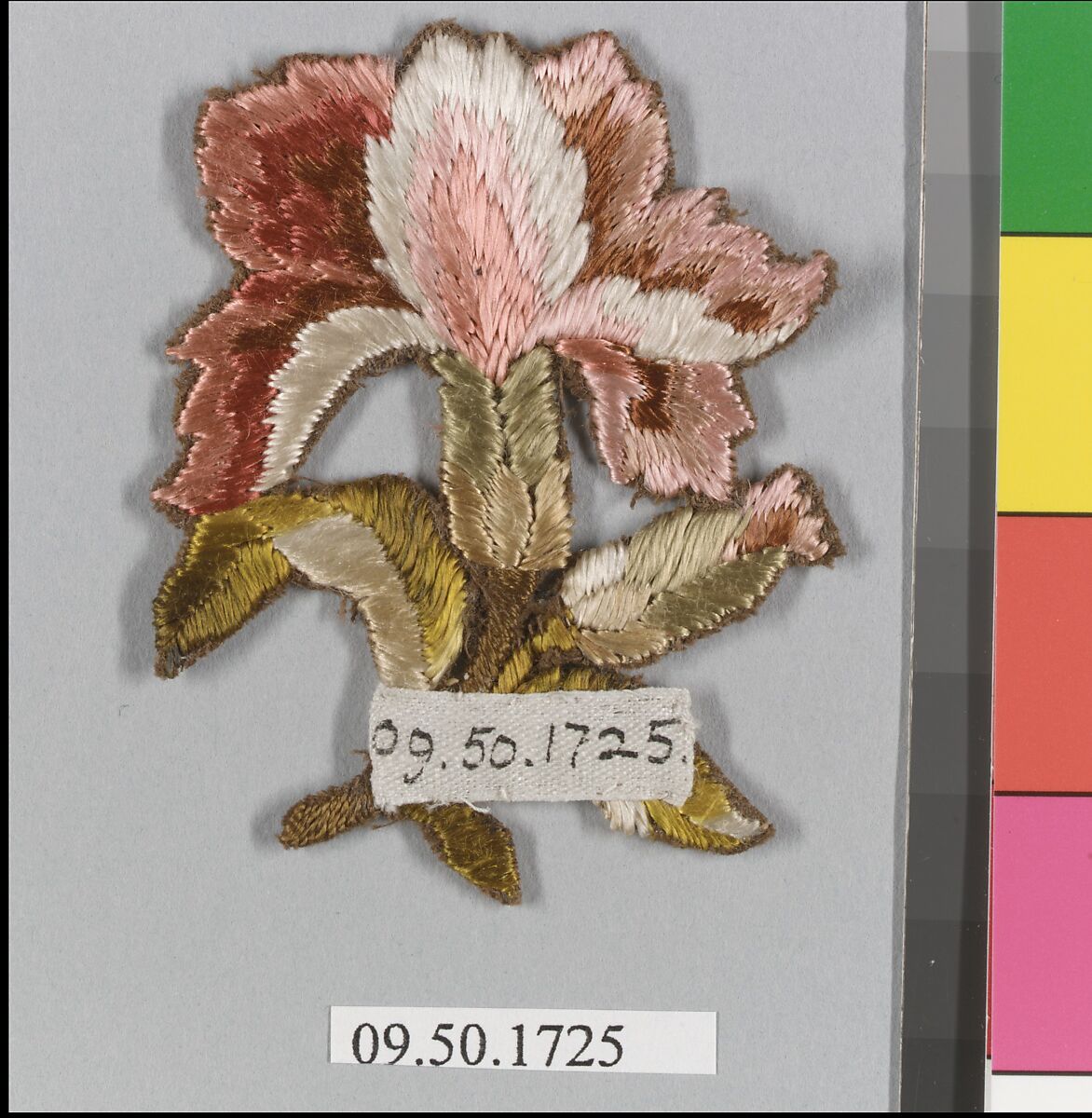 Piece, Silk on canvas, German