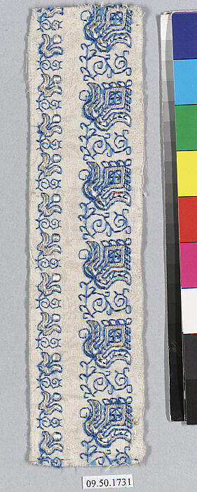Fragments (2), Silk on linen, German
