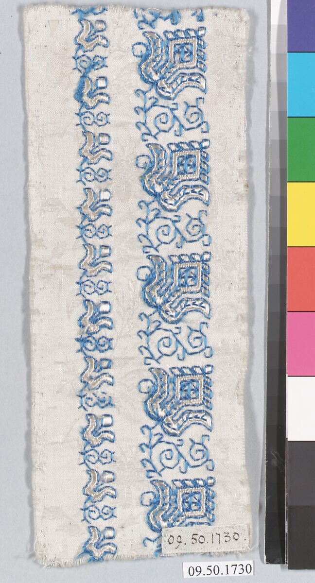 Fragments (2), Silk on linen, German