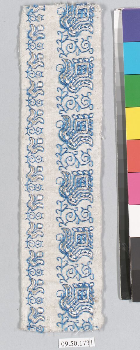Fragments (2), Silk on linen, German