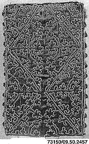 Fragment, Silk on silk, Italian