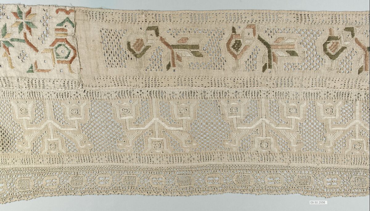 Band, Drawnwork, Hungarian (Slovakia)