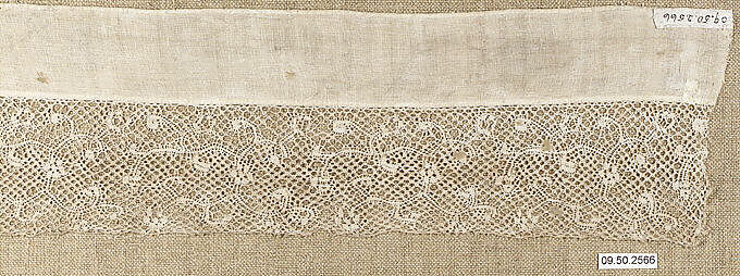 Fragment, Bobbin lace, Hungarian 