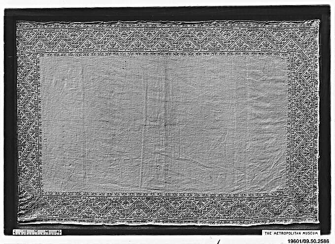 Panel, Silk on linen, Italian 