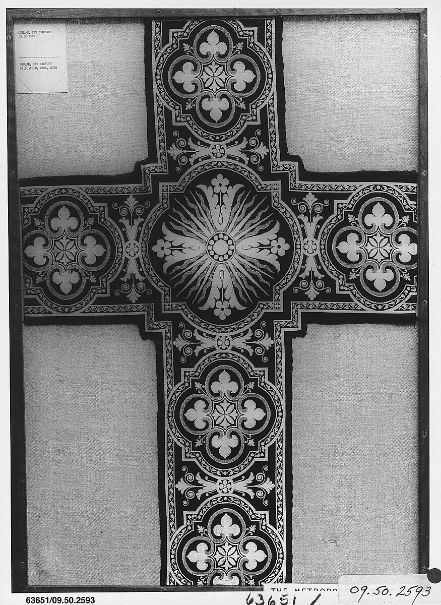Orphrey, Silk, German 