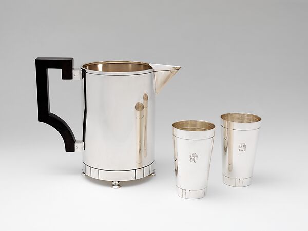Pitcher, Gorham Manufacturing Company (American, Providence, Rhode Island, 1831–present), Silver and bakelite, American