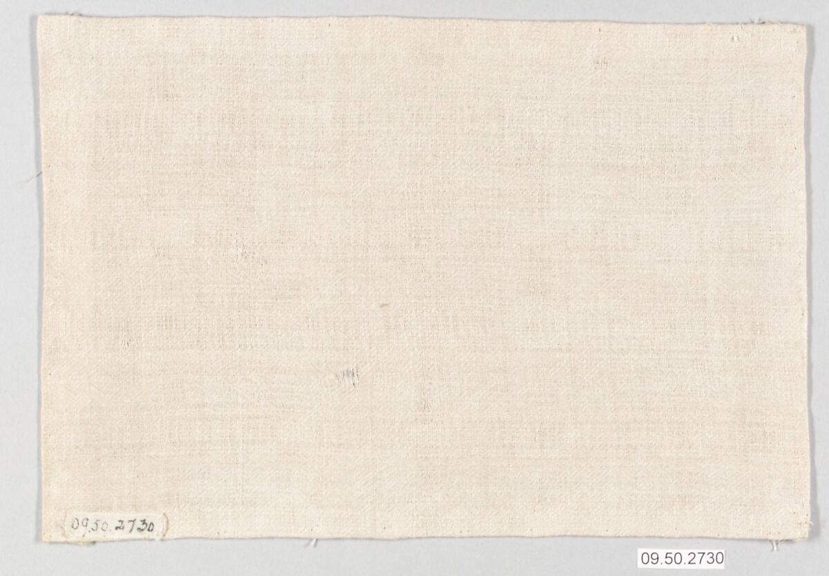 Piece, Linen, German