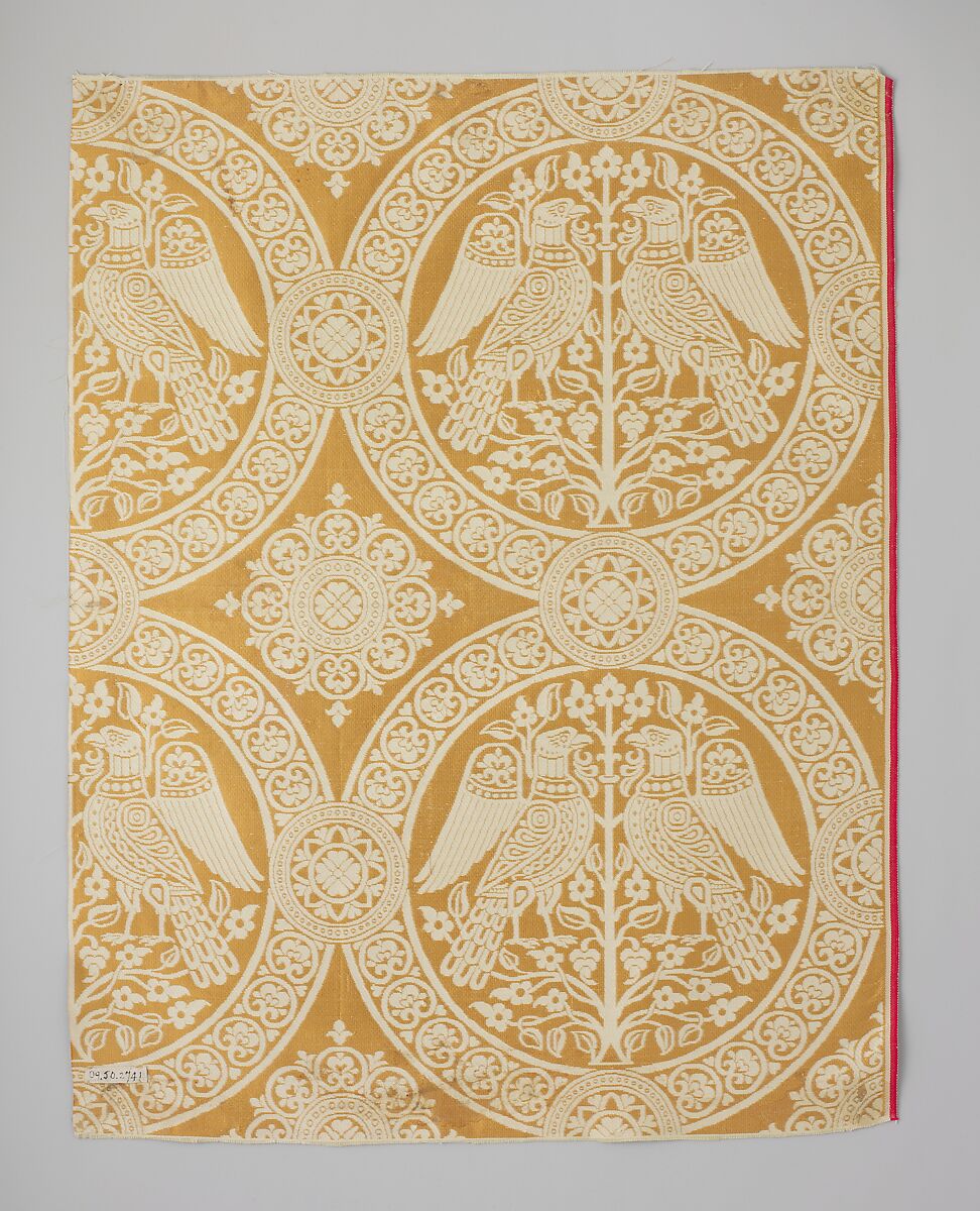 Piece, Silk, probably German