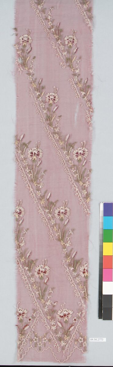 Fragment, Silk and wool, German