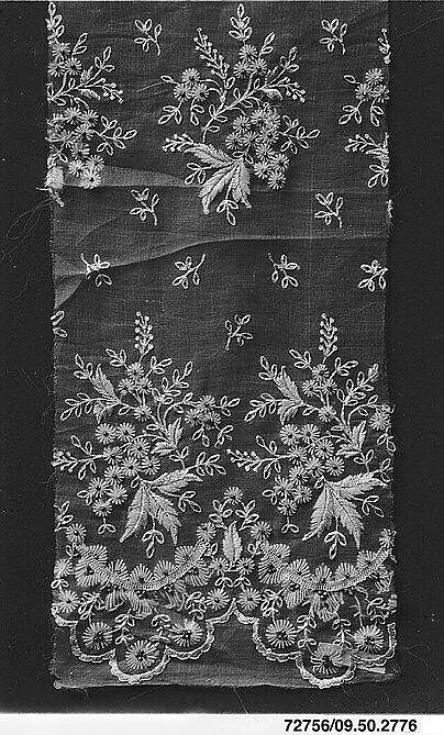 Fragment, Silk and wool, German 