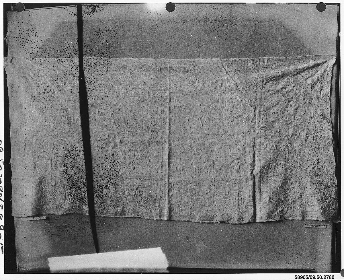 Strip, Cotton, possibly German