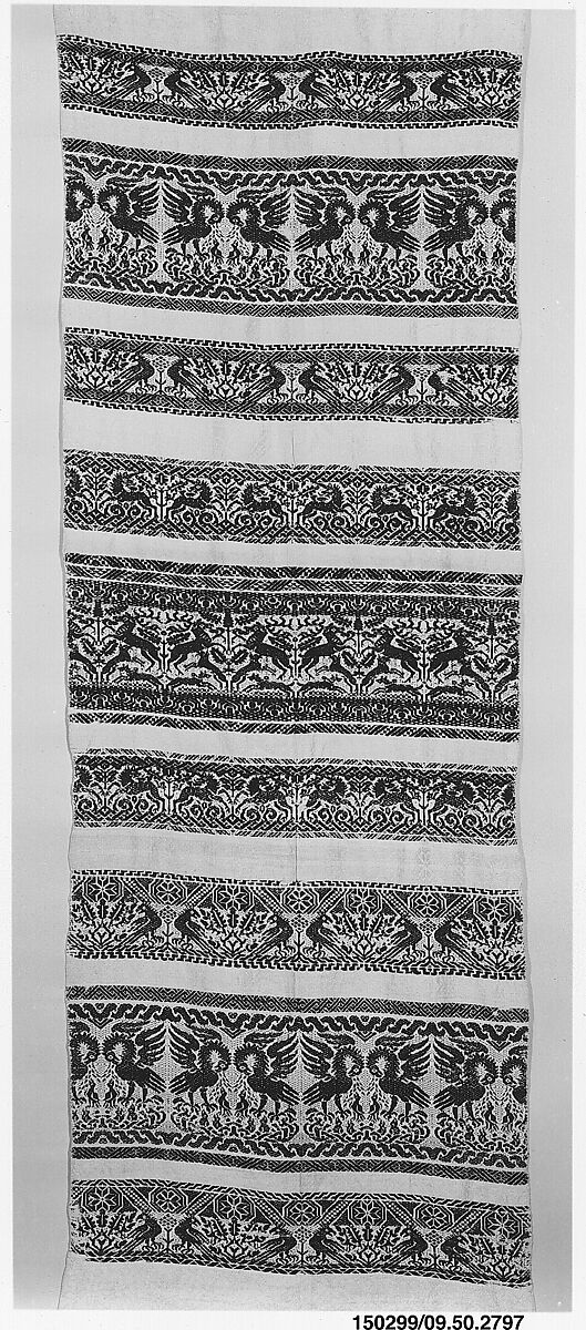 Piece, Linen and wool, Italian, possibly Perugia