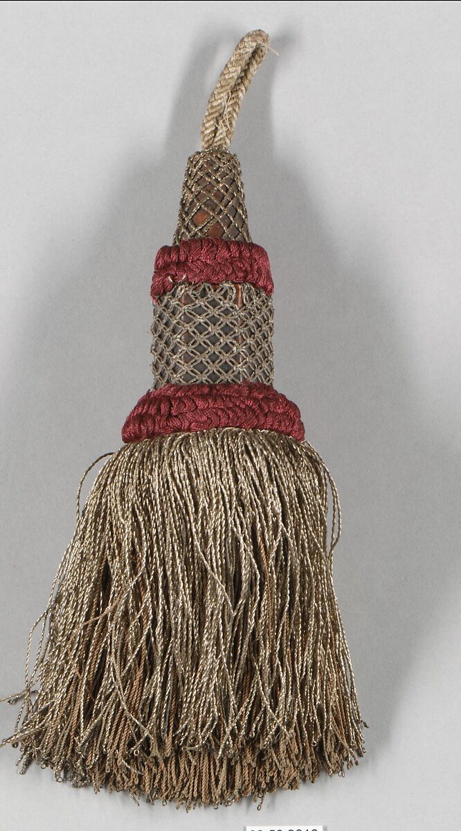 Piece, Silk and metal thread, Italian 