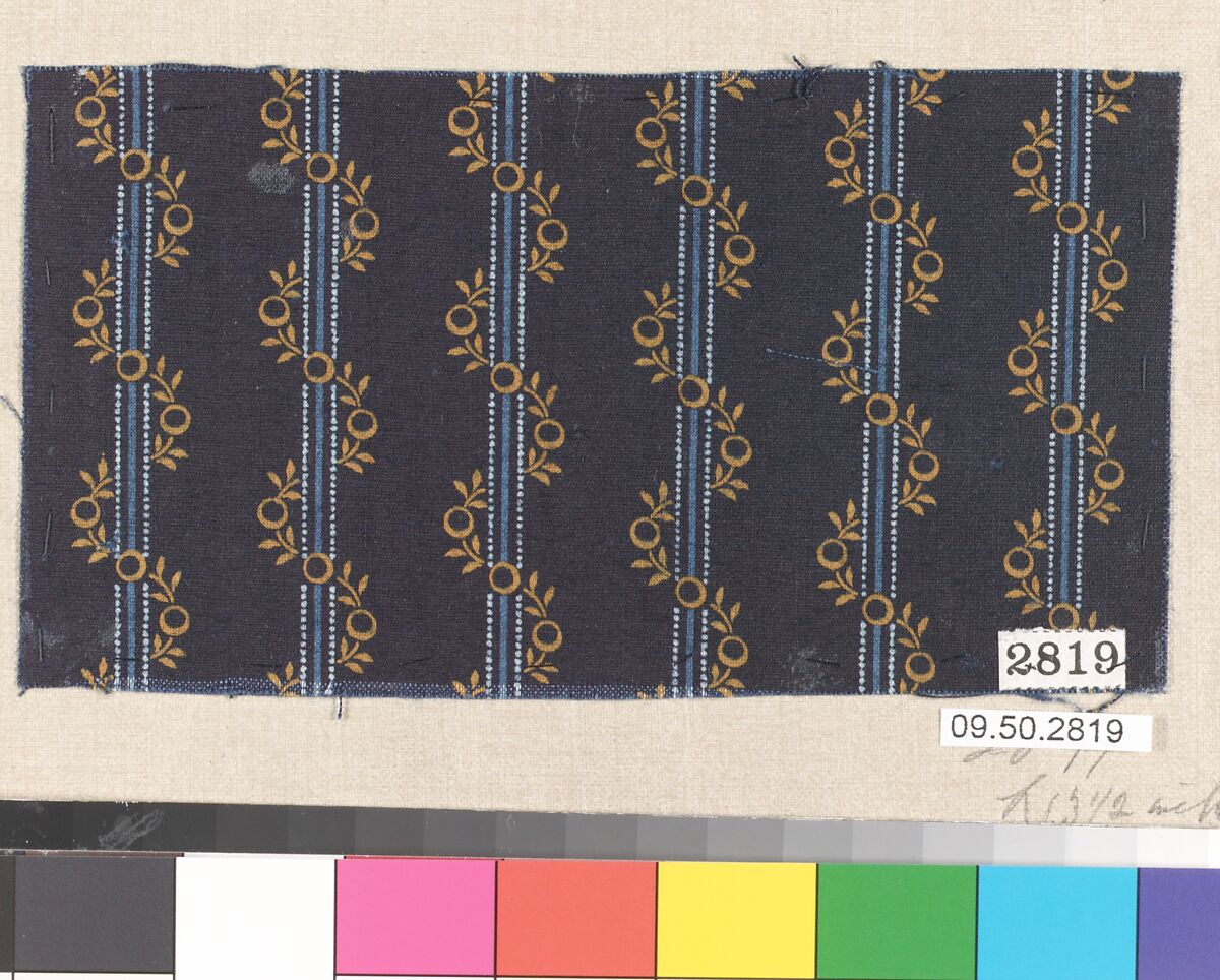 Piece, Cotton, German