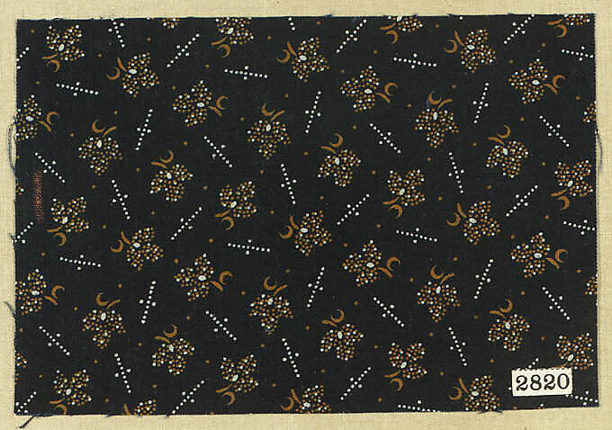 Piece, Cotton, German 
